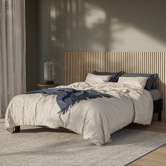 by fonQ Fresh Dekbedovertrek 240 x 200/220 cm - Dusty Sand