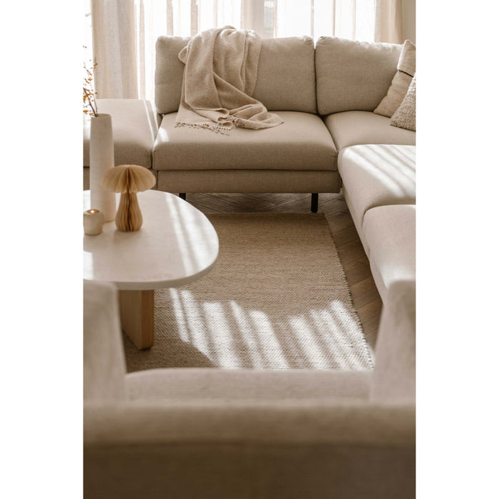 Mrcarpet Wollen vloerkleed Lichtgrijs Gotland 200x290cm (populair)