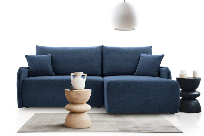 NADUVI Collection Hoekslaapbank Dessi rechts chenille