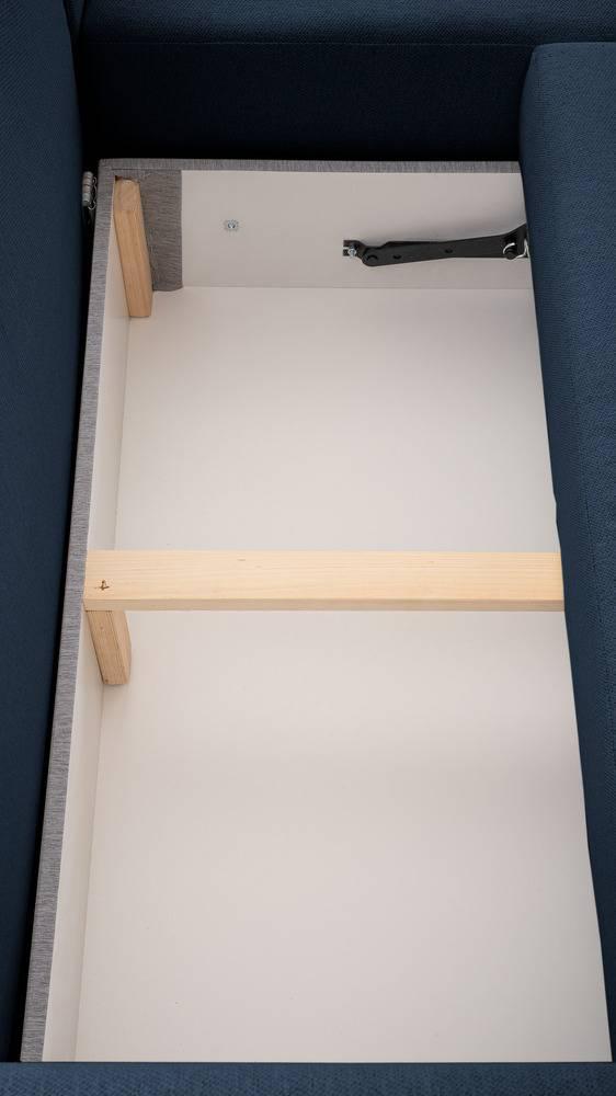 NADUVI Collection Hoekslaapbank Juni recht met opbergvak