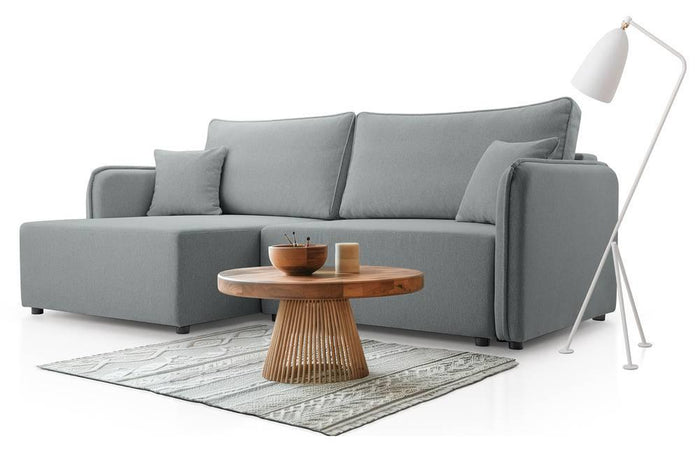 NADUVI Collection Hoekslaapbank Juni links met opbergvak