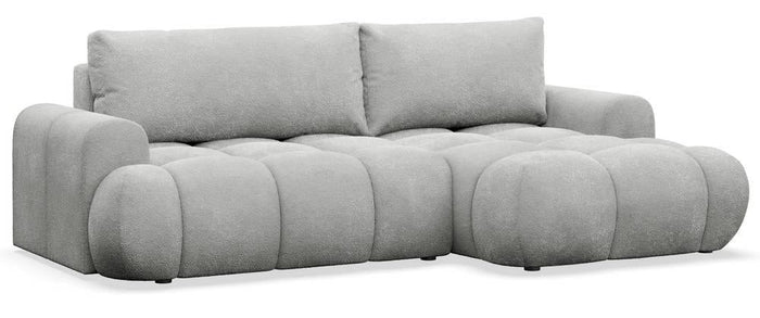 NADUVI Collection Hoekslaapbank Eden rechts bouclé