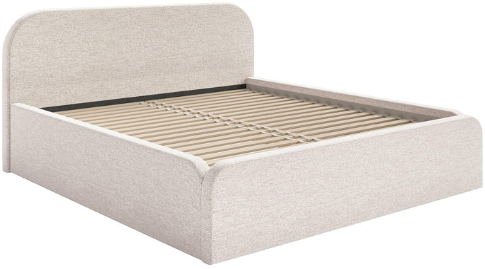 NADUVI Collection Bedframe Carina 160 x 200 chenille