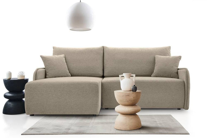 NADUVI Collection Hoekslaapbank Dessi links chenille