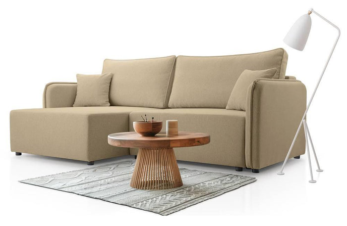 NADUVI Collection Hoekslaapbank Juni links met opbergvak