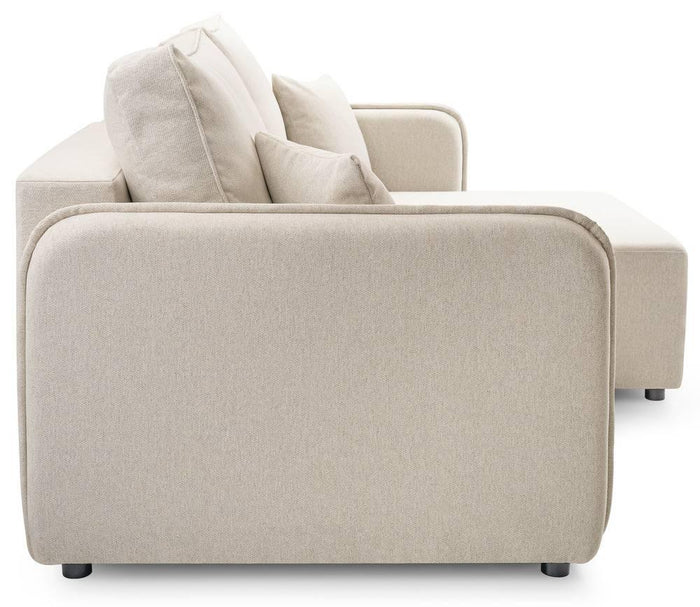 NADUVI Collection Hoekslaapbank Juni recht met opbergvak