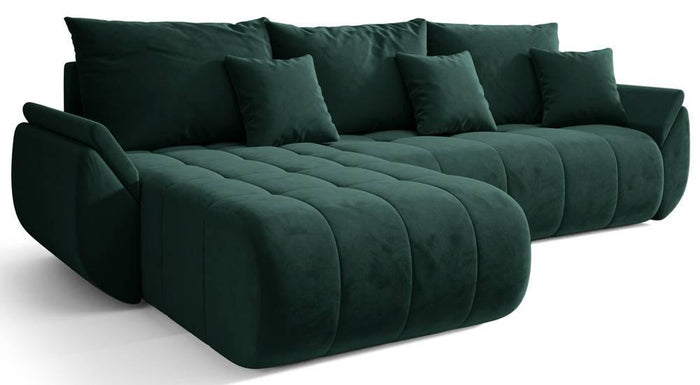 NADUVI Collection Hoekslaapbank Artesia links velvet