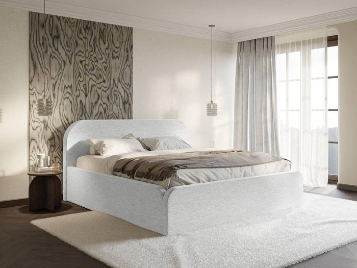 NADUVI Collection Bedframe Carina 140 x 200 chenille