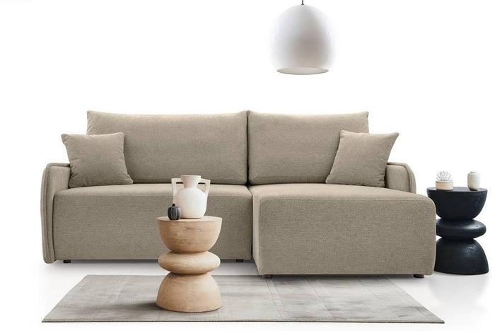 NADUVI Collection Hoekslaapbank Dessi rechts chenille