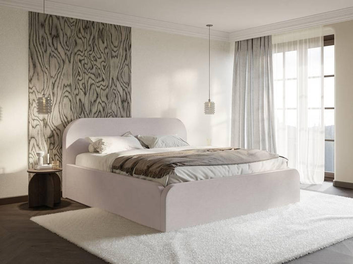 NADUVI Collection Bedframe Carina 200 x 200 fluweel