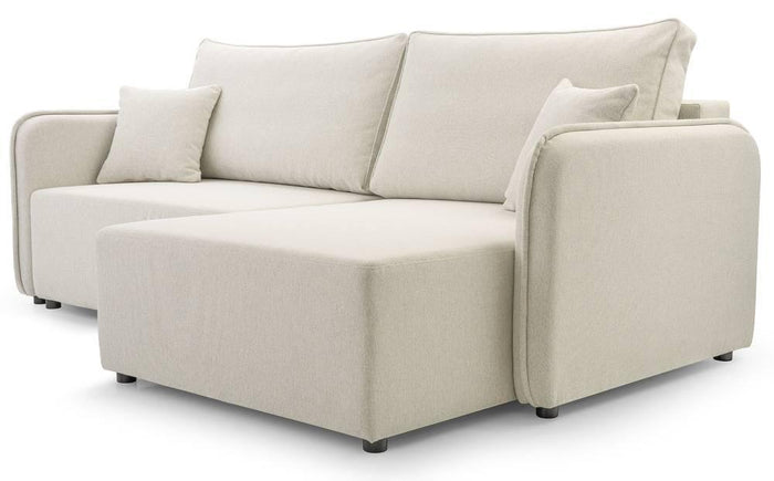 NADUVI Collection Hoekslaapbank Juni recht met opbergvak