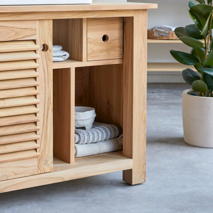 Tikamoon - Opbergmeubel in teakhout 95 Coline