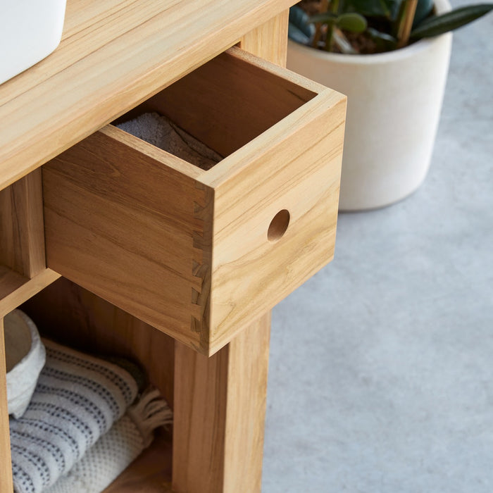 Tikamoon - Opbergmeubel in teakhout 95 Coline