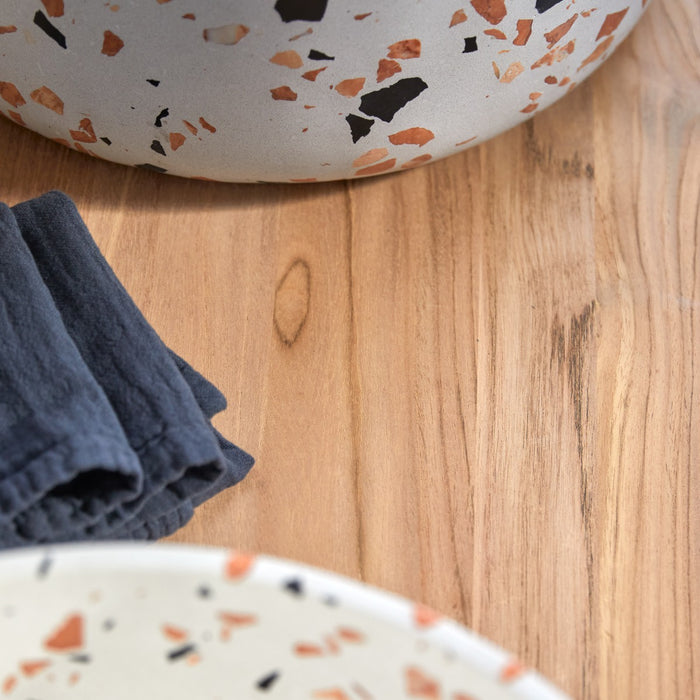 Tikamoon - Opbergmeubel in onbewerkt teakhout 120 Arty