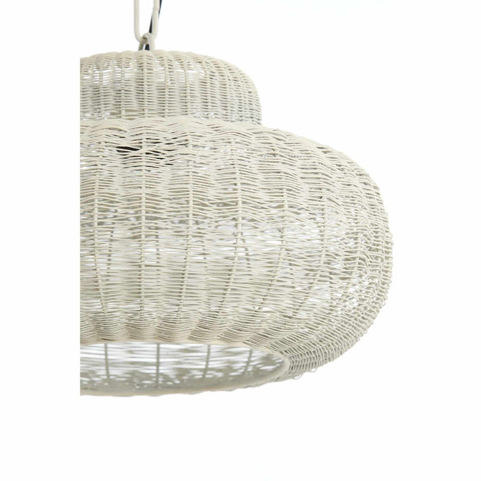 Light & Living Hanglamp Piedra - Wit - Ø47cm