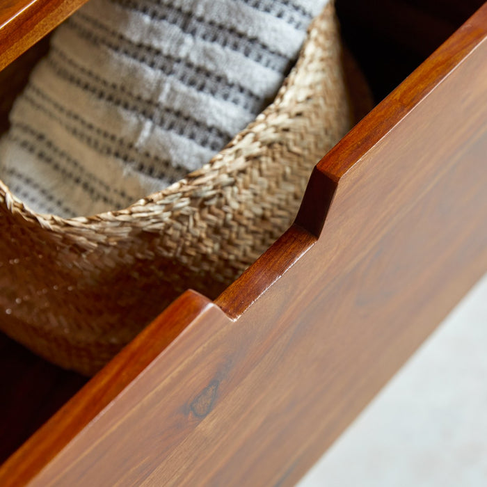 Tikamoon - Opbergmeubel in massief palissander Kwarto 60 cm