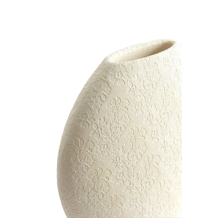 Light & Living Vaas Renda - Wit - 29.5x10x30cm