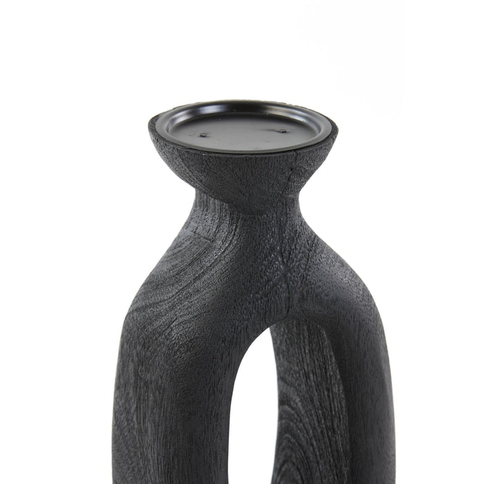 Light & Living Kandelaar Django - Zwart - 14x12x45cm