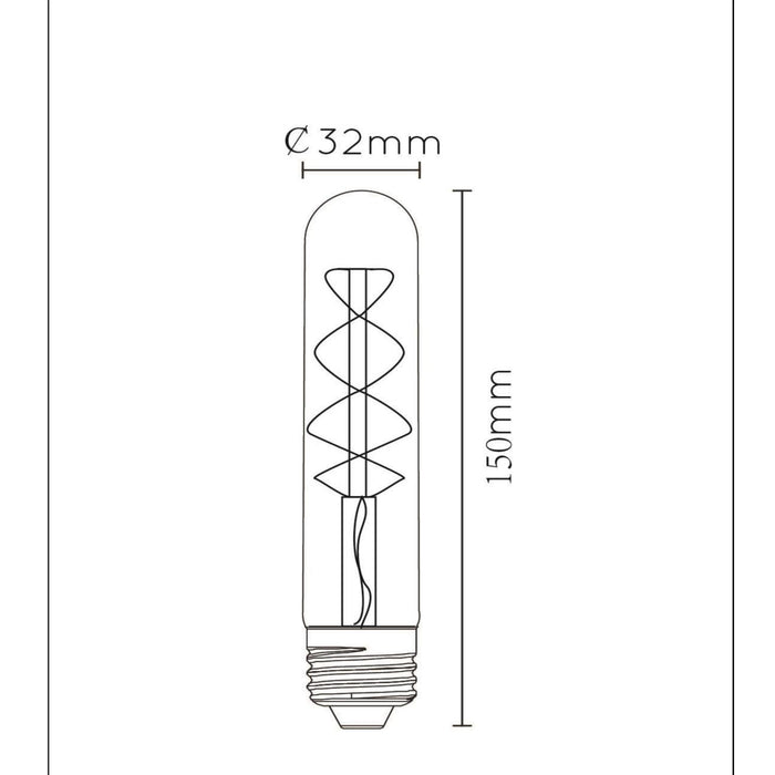 Lucide T32 Filament lamp - Amber