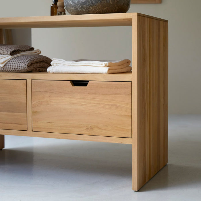 Tikamoon - Opbergmeubel in teakhout 110 Kwarto