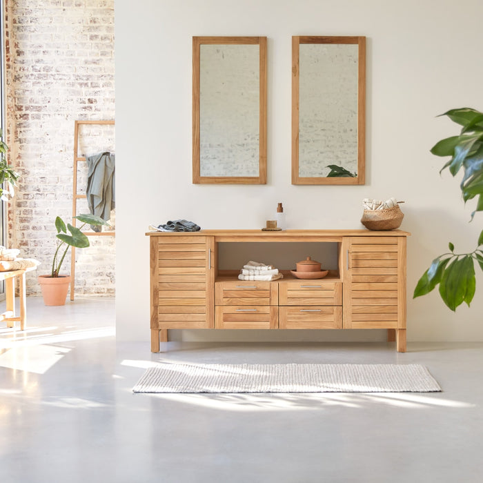 Tikamoon - Opbergmeubel in teakhout 165 Soho