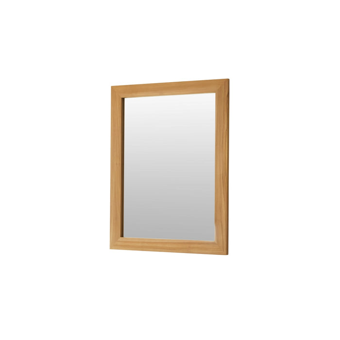Tikamoon - Teakhouten decoratieve spiegel 120x90 cm Tona