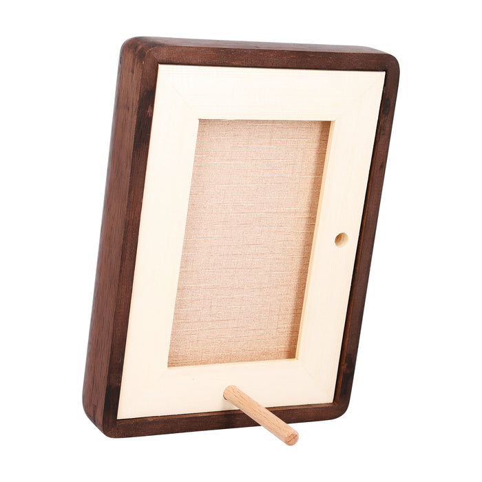 ACAZA Fotolijst - Fotokader - Fotolijst 13x18 - Matoa Hout - Walnoot Kleur - Fotolijsten - Fotolijstje