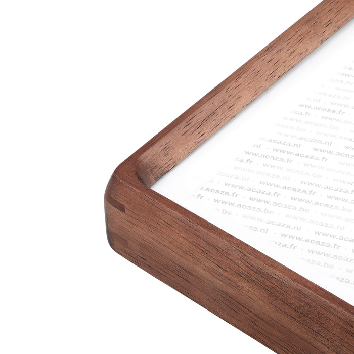 ACAZA Fotolijst - Fotokader - Fotolijst 13x18 - Matoa Hout - Walnoot Kleur - Fotolijsten - Fotolijstje