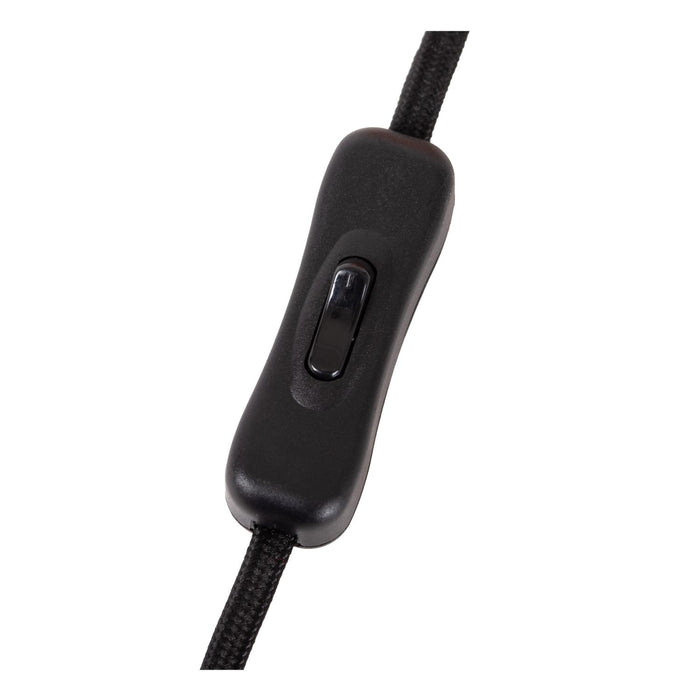 Lucide LAMBRES Tafellamp - Zwart