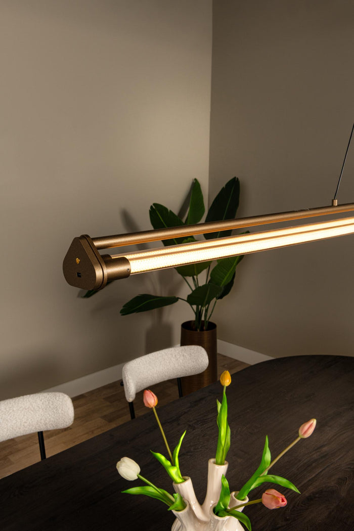 Lucide JANDERIN Hanglamp - Champagne kleur