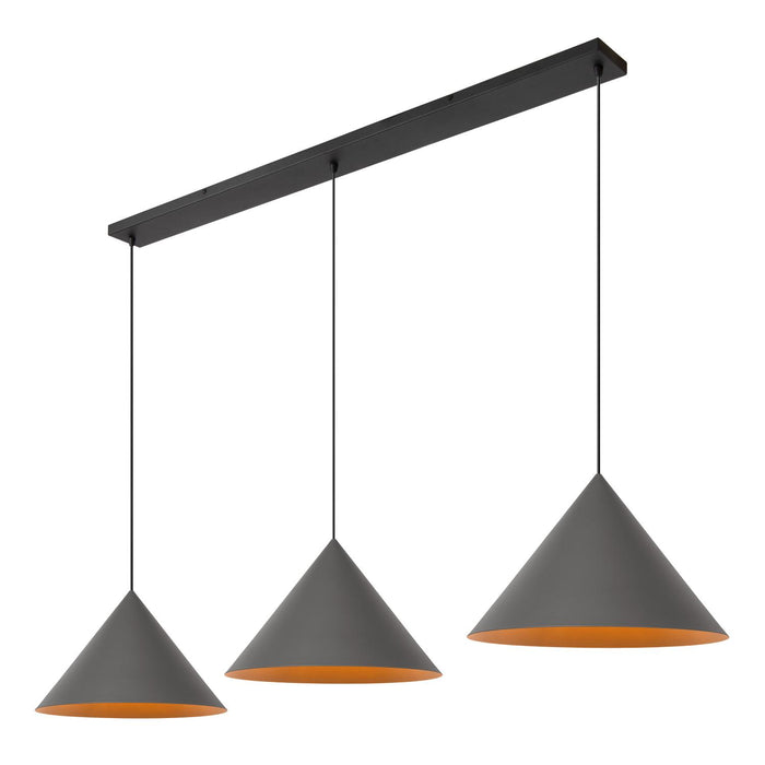 Lucide SPITZE Hanglamp - Grijs