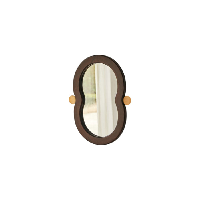 Tikamoon - Spiegel in mindihout 60x40 cm Agate