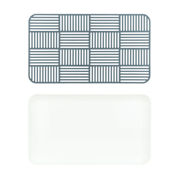 QUVIO Afdruipplaat- Grijs - L