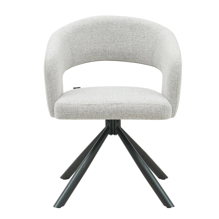 DÉJA Living - DÉJA Eetkamerstoel Elle Oasis Greige - Set van 2