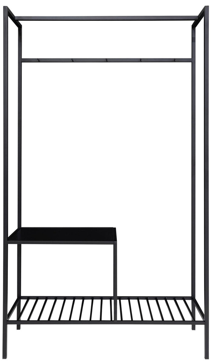 House Nordic Vita Zwart Open Halkast