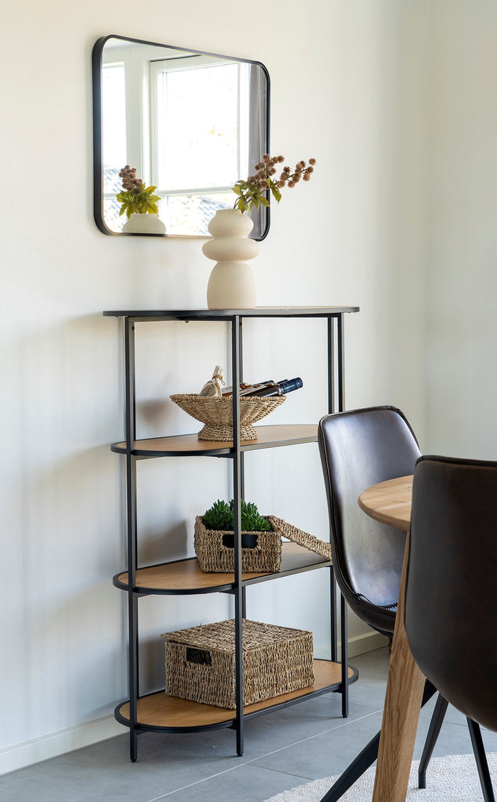 House Nordic Vita Eiken Wandkast Ovaal H111 cm