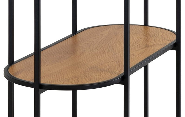 House Nordic Vita Eiken Wandkast Ovaal H111 cm