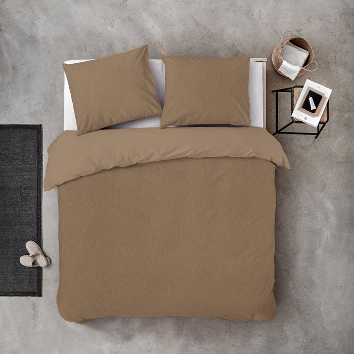 Byrklund Soft & Fluffy Dekbedovertrek 140 x 220 cm - Taupe