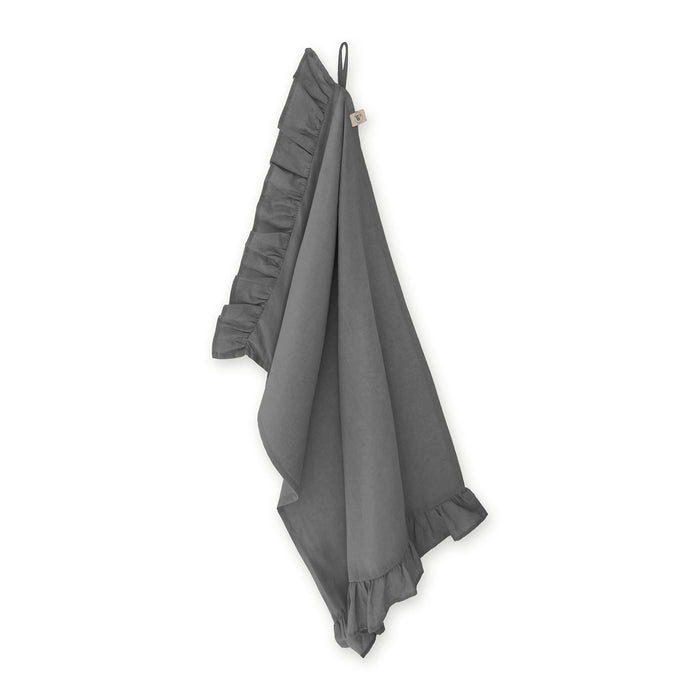 Walra Lovely Linen Ruffles Keukenset 3 st. - Antraciet