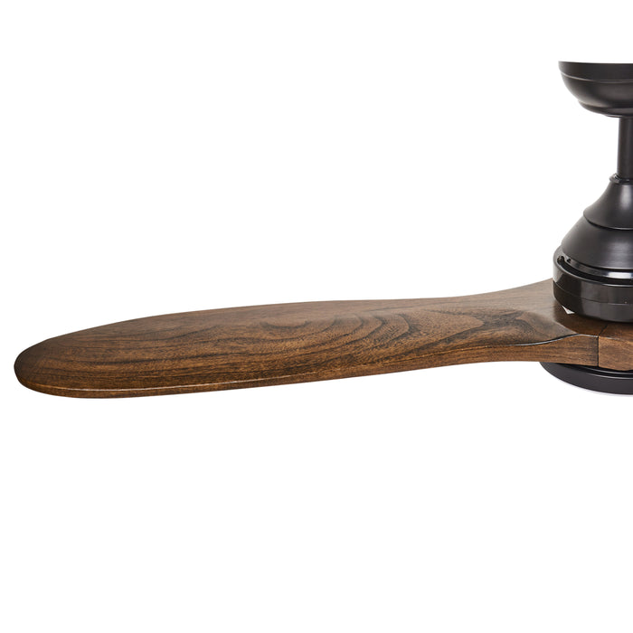 Beliani - MOYAR - Plafondventilator - Zwart - Hout