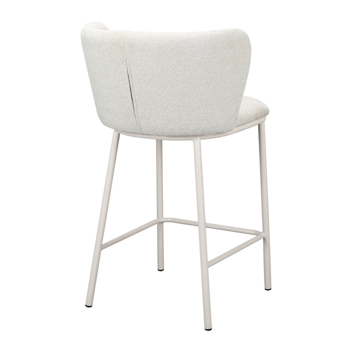 by fonQ Pebl Barkruk - Beige / Beige