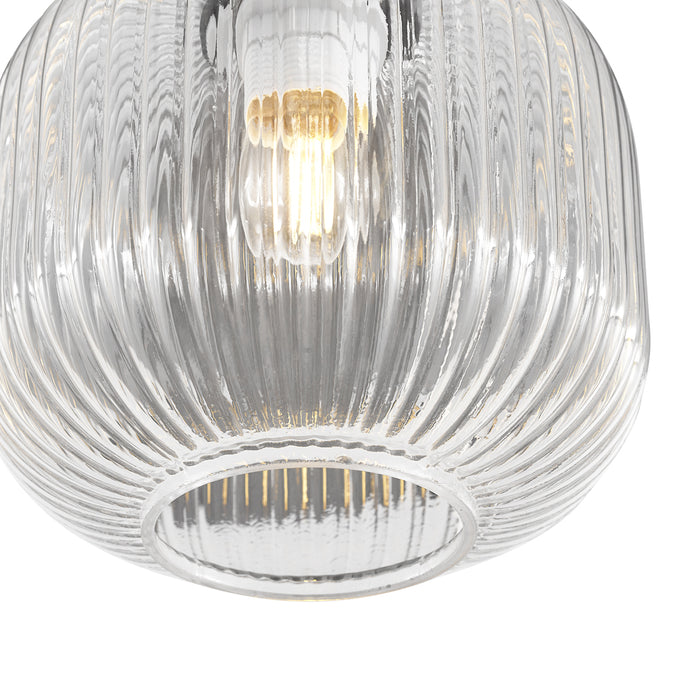 QAZQA Plafondventilator messing met hout 107.5cm met trekschakelaar -