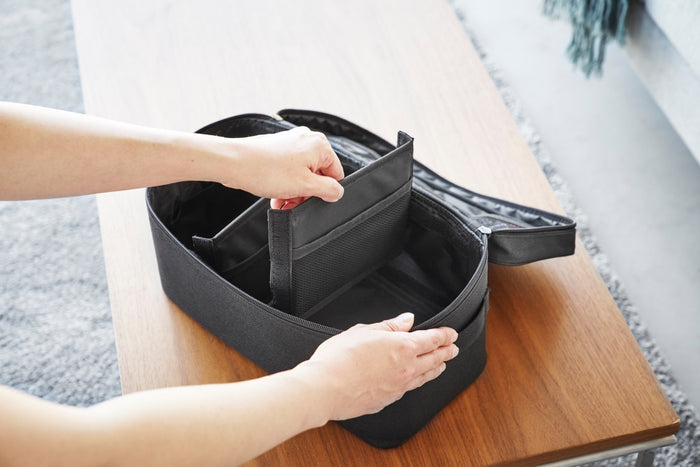 Yamazaki Opbergtas met Verdelers - Tower - Zwart