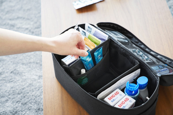 Yamazaki Opbergtas met Verdelers - Tower - Zwart