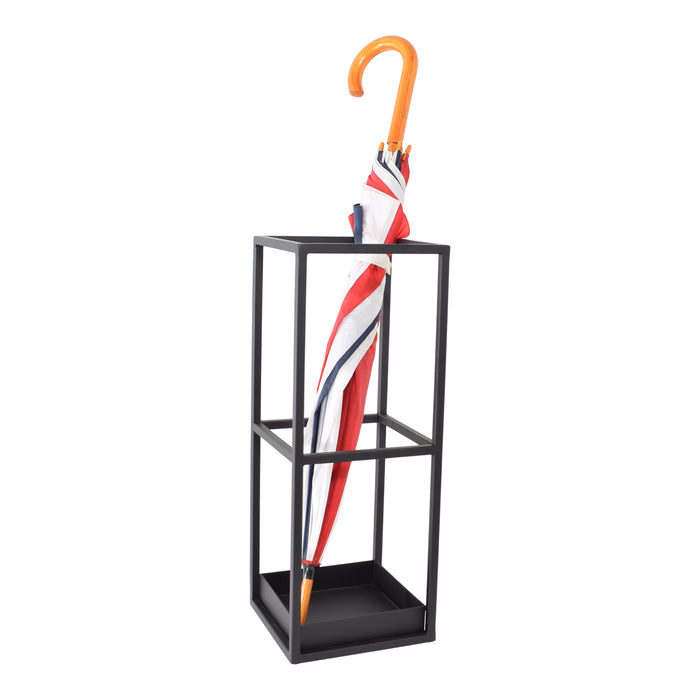 LOFT42 Stormy Paraplubak - Zwart - Metaal