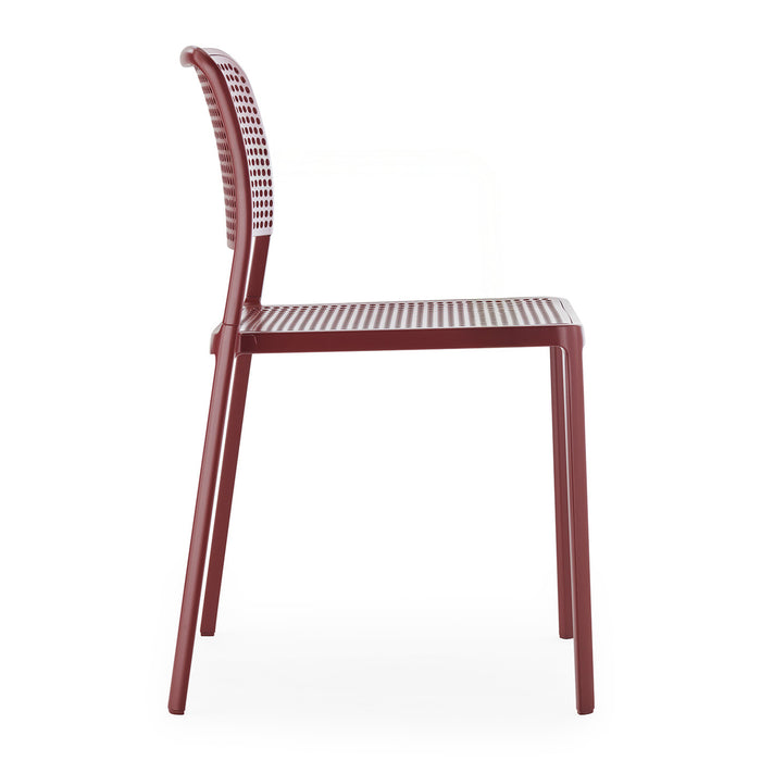 Kartell Audrey Eetkamerstoel - Burgundy