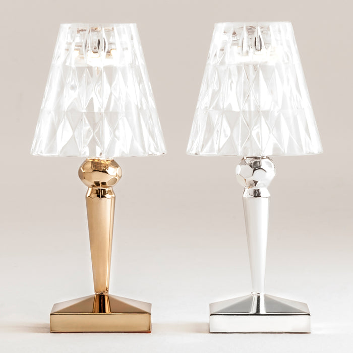 Kartell Battery Oplaadbare Tafellamp - Chrome