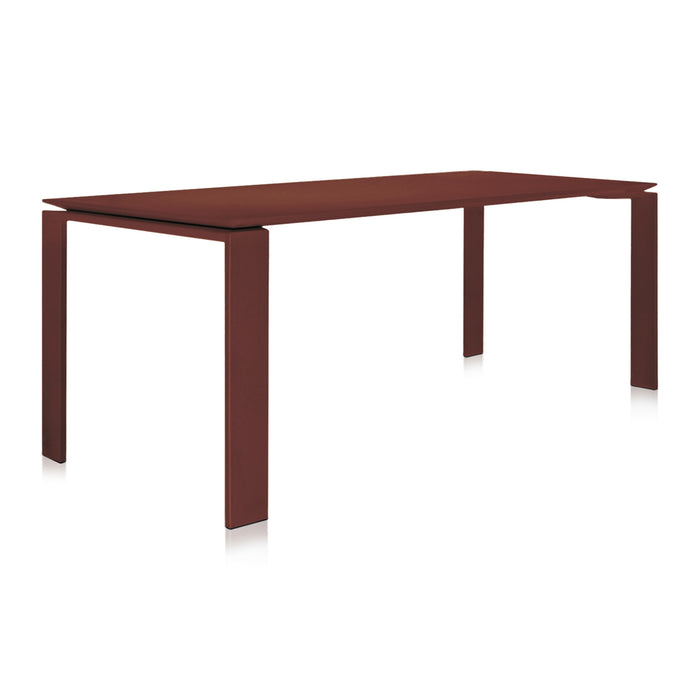 Kartell Four Fenix Eettafel - Burgundy