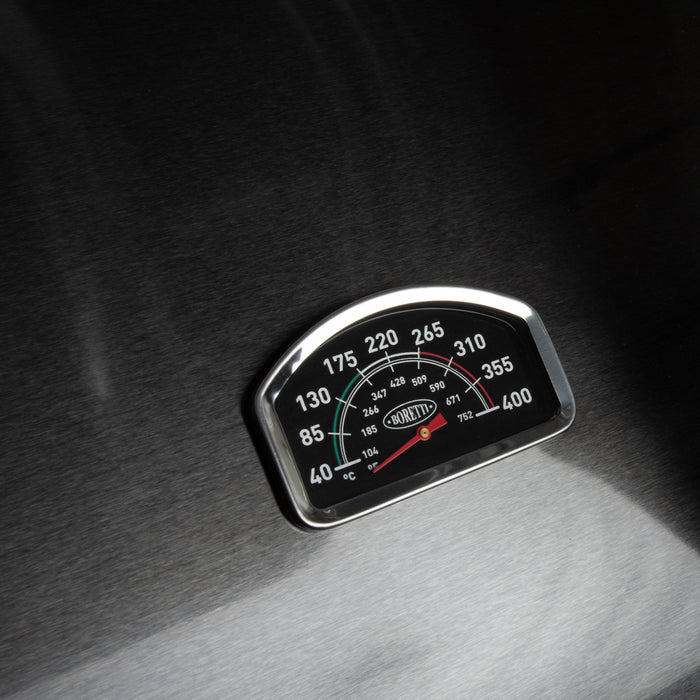 Boretti Imperatore Nero Gasbarbecue - 4 Branders