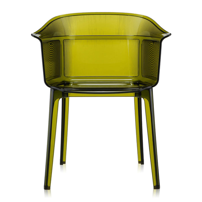 Kartell Papyrus Eetkamerstoel - Olive Green